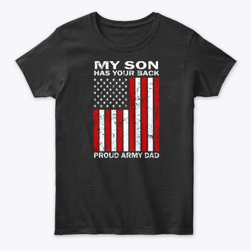 Proud Army Dad Veterans Day Gift