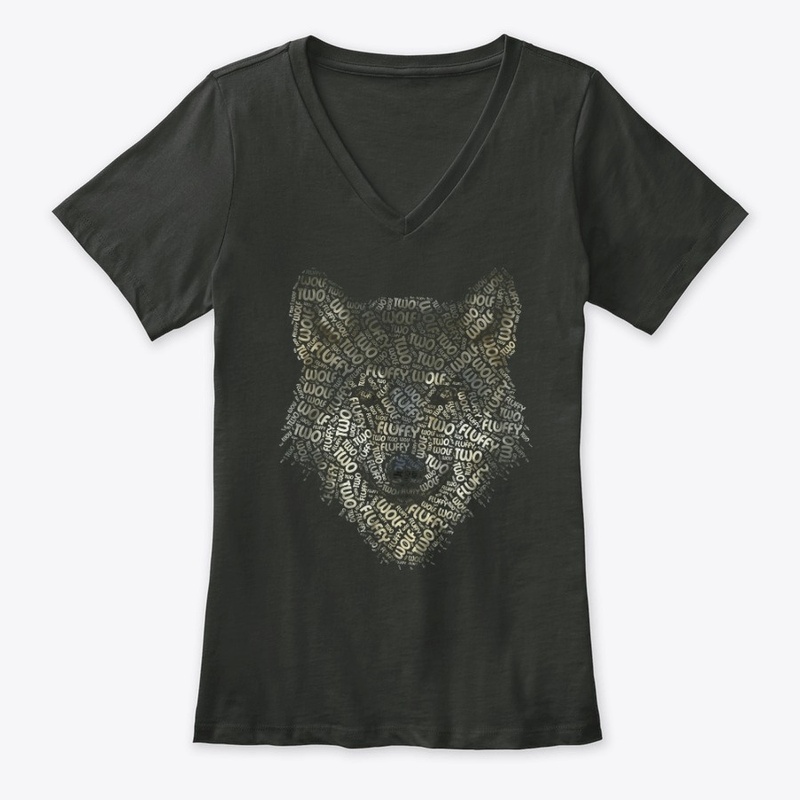 Wolf Supporter - Word Art