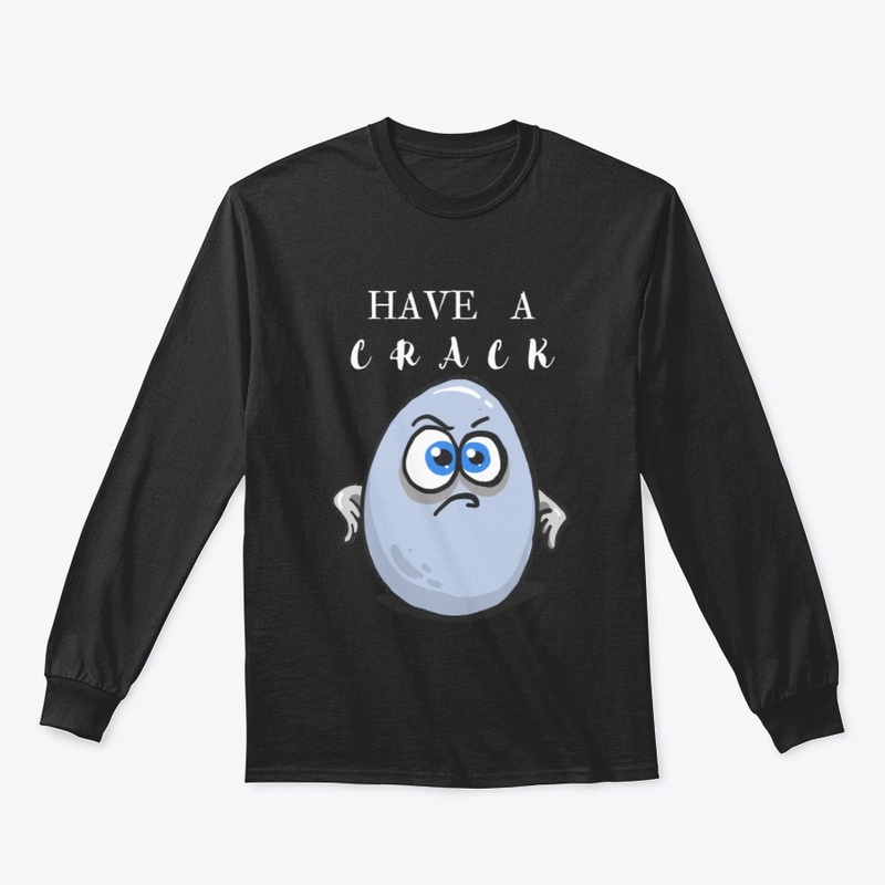 Angry Easter Egg - Have a crack White