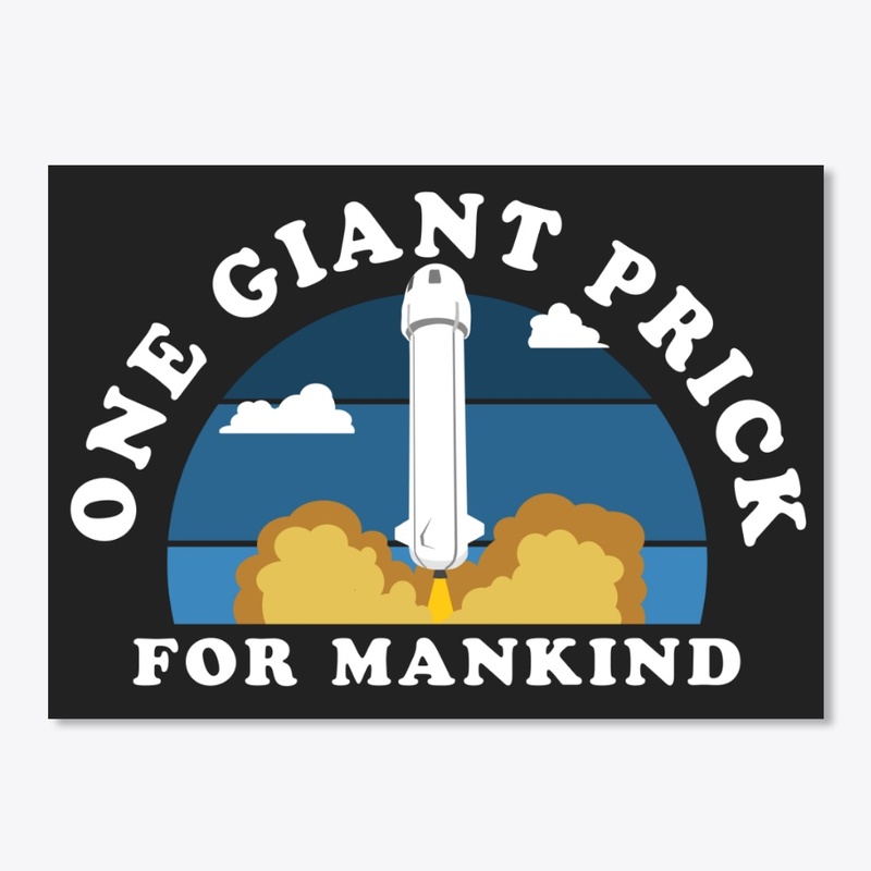 Funny Giant Spaceship Mankind 