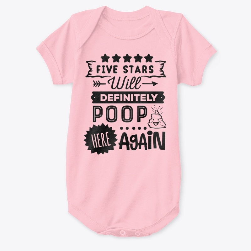 Five stars, will poop here again
