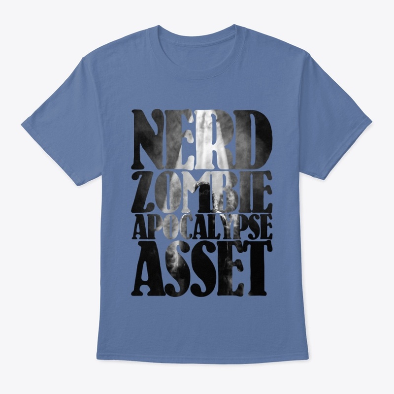 Nerd zombie apocalypse asset
