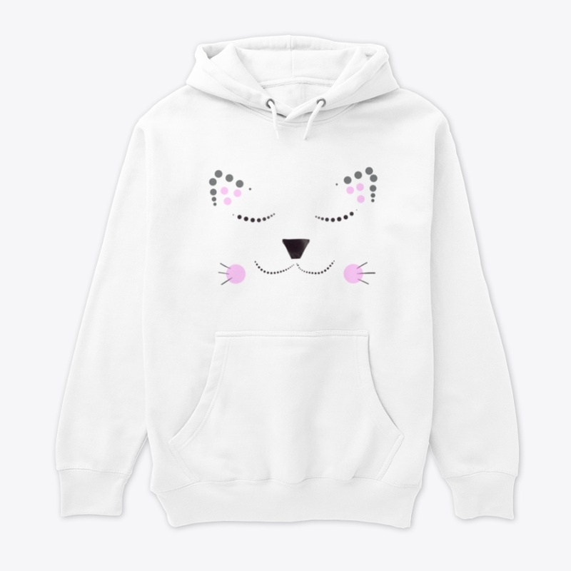 Cat Face dot art