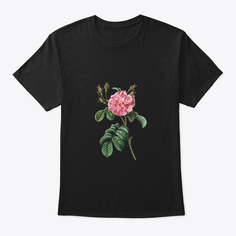 🎁 New Vintage Pink Wild Rose Botanical 