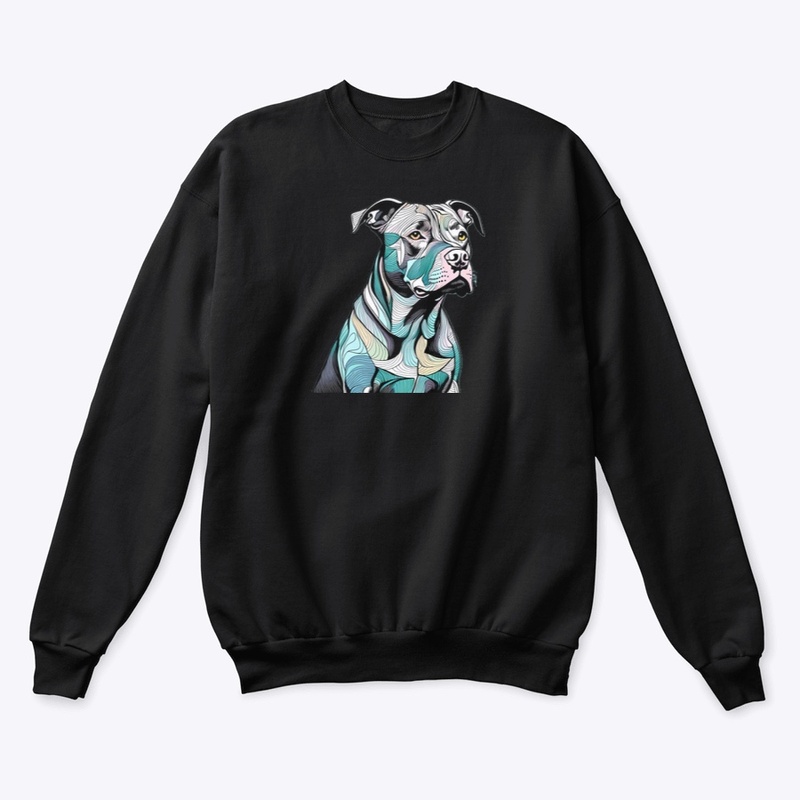 "Pastel Pit bull"