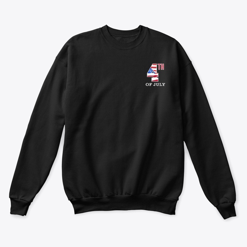 Fourth of July design on t shirt