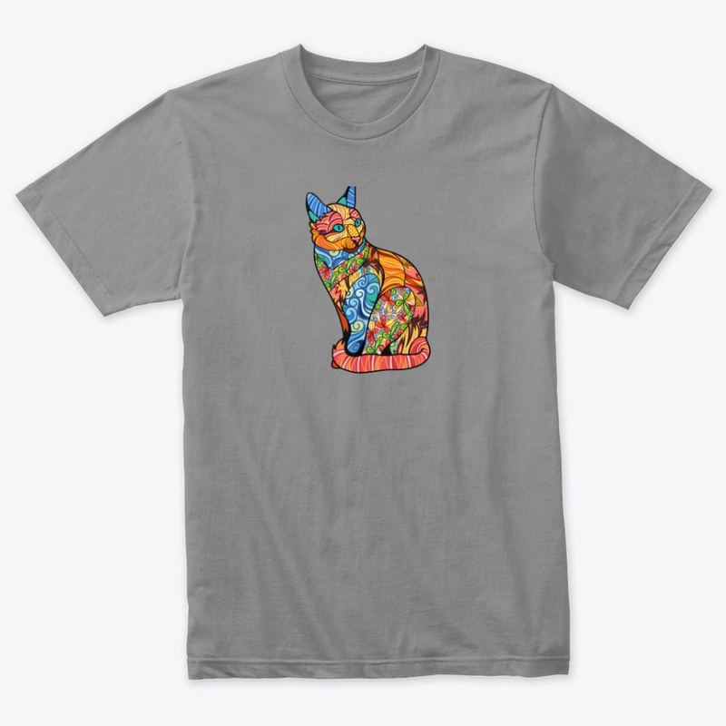 Colorful kitty