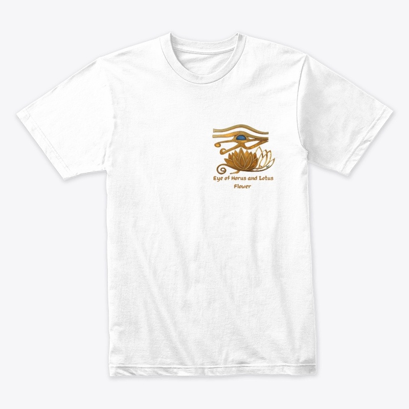  Eye of Horus and Lotus Flower