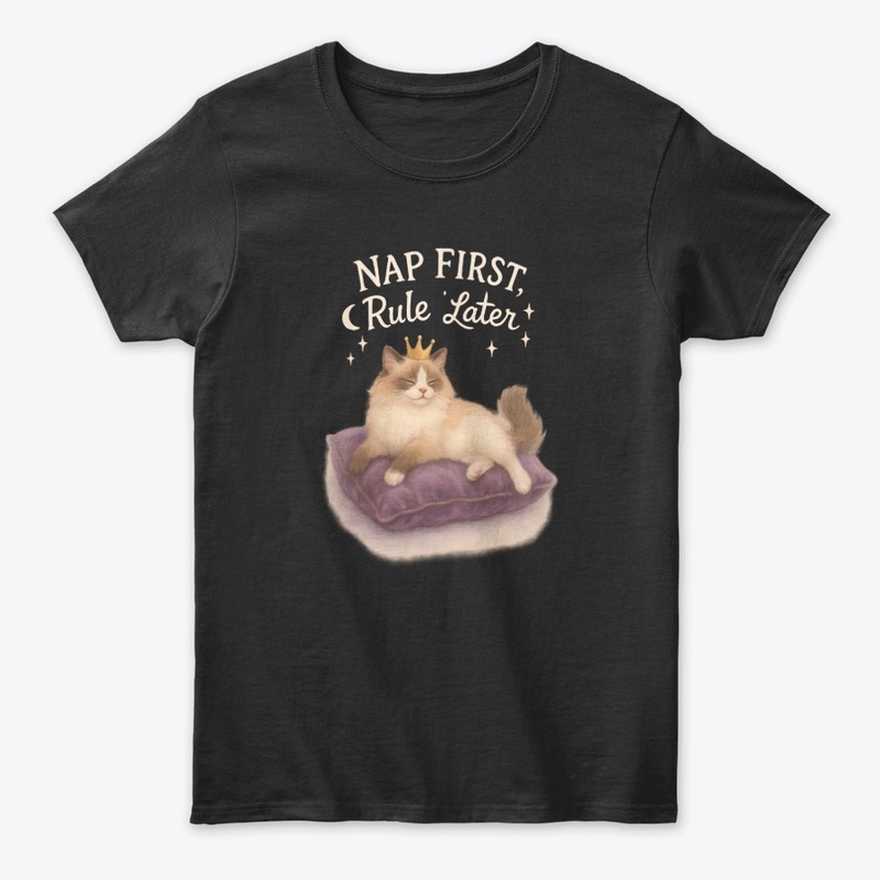 Scottish Fold Cat - Nap First, Rule 
