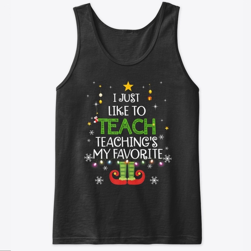 Teacher Elf Christmas shirt