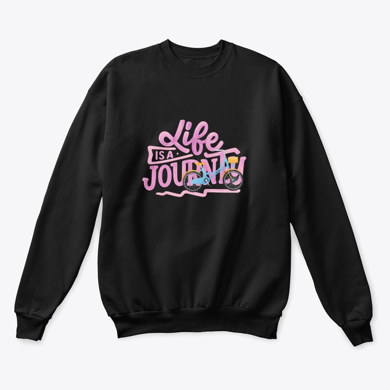 Life is a Journey Motivational Bicycle