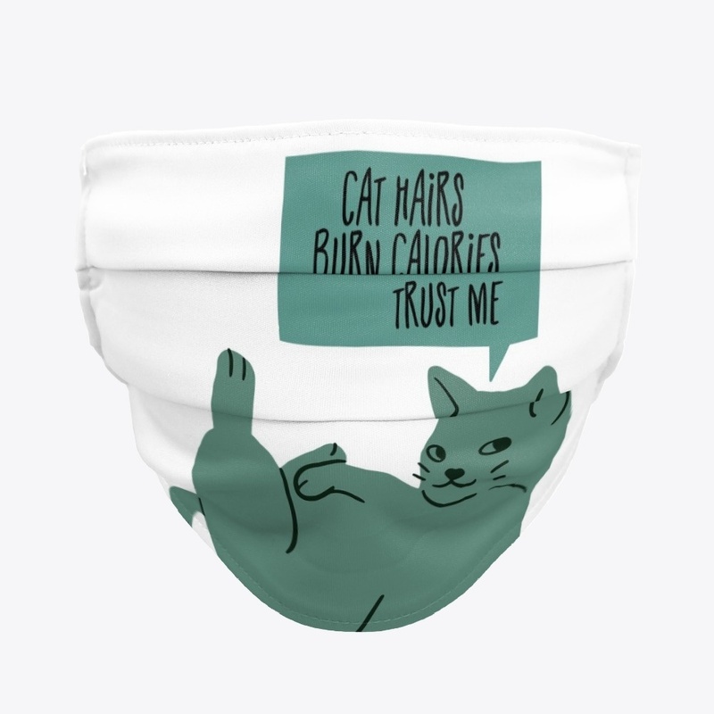 CAT HAIRS BURN CALORIES - FUNNY PET