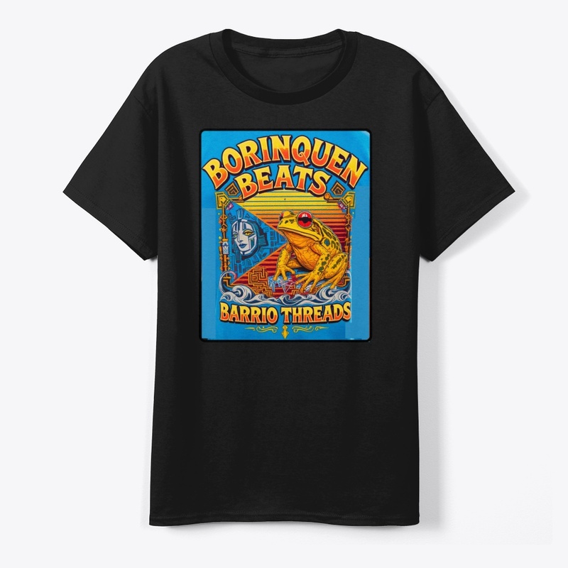Borinquen Beats Barrio Threads Coquí 