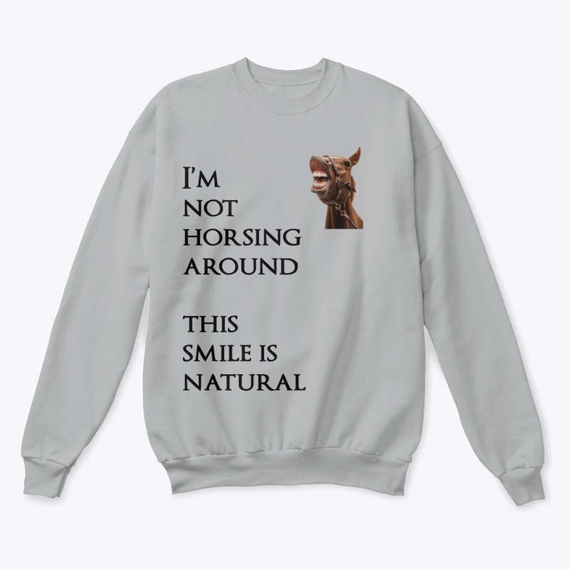 Stallion Smile Hilarious Horse Print