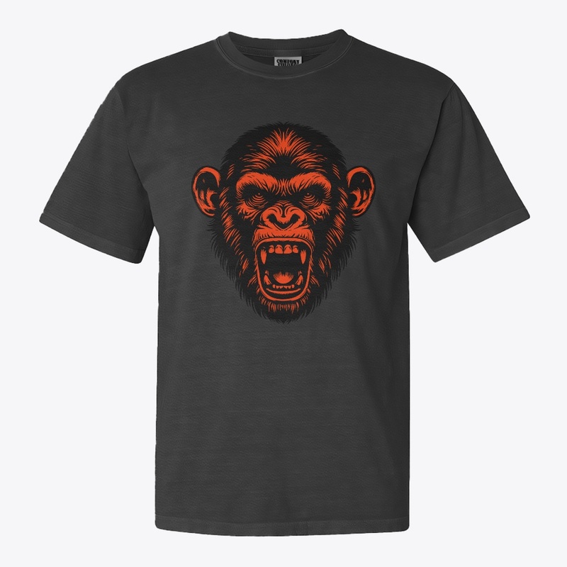 Bold Chimpanzee Graphic