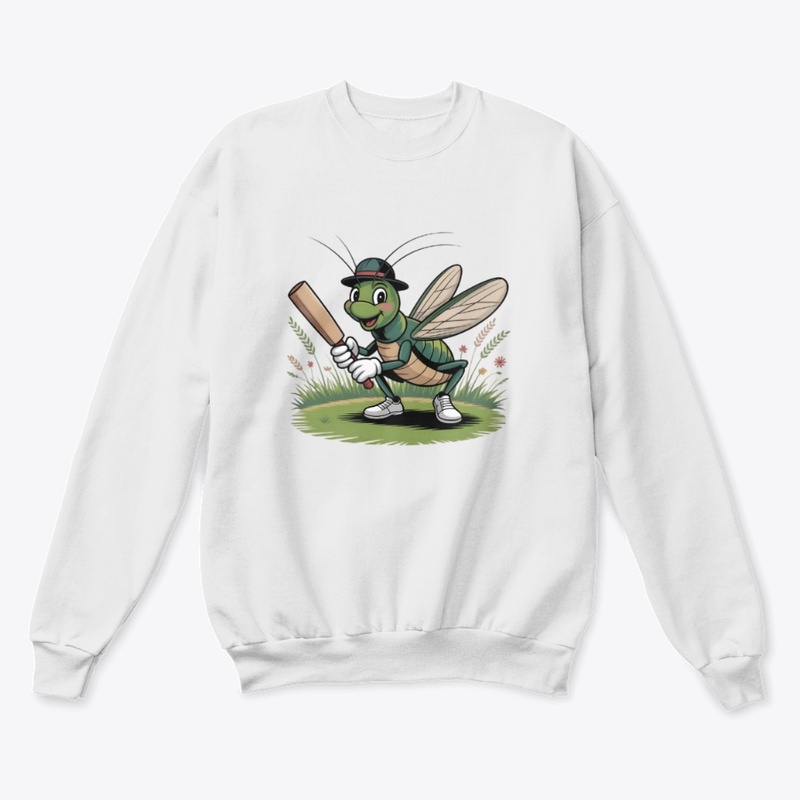 Cricket Cartoon T-shirt design 