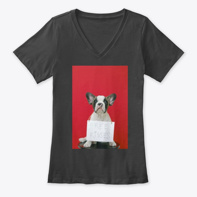 Free Kisses Dog T