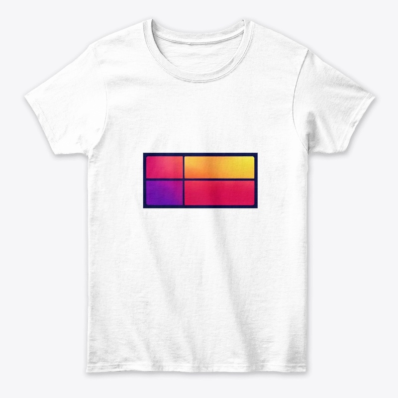 Gradient Tech Window Art