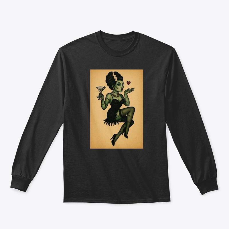 Bride Of Frankenstein Pin-up