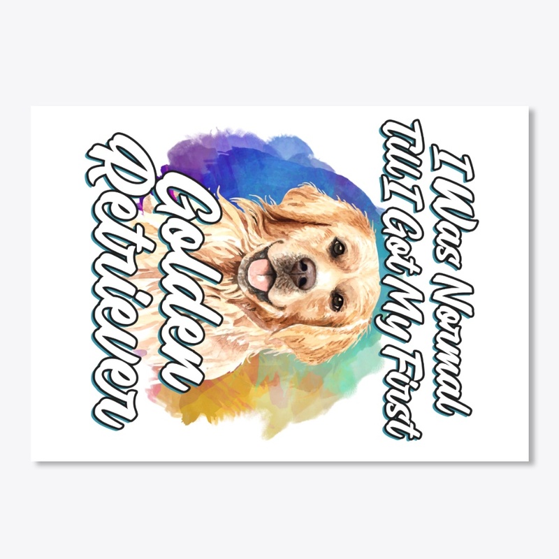 Golden Retriever Lover Gift, Normal Till