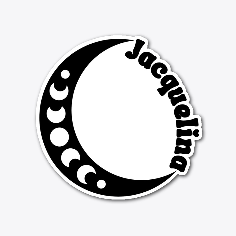 Jacquelina Moon Sticker
