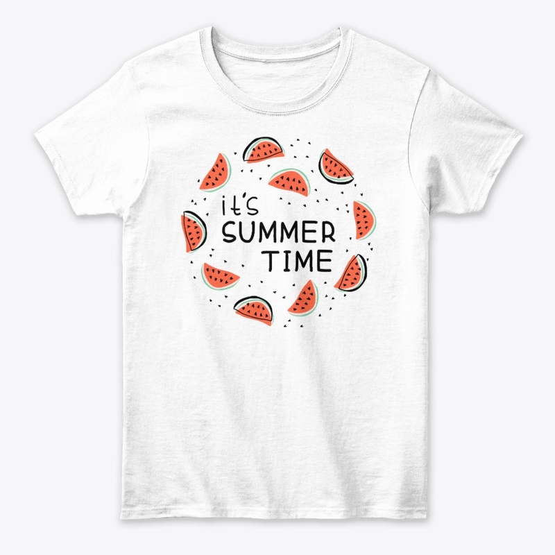 It's summer time women's tee