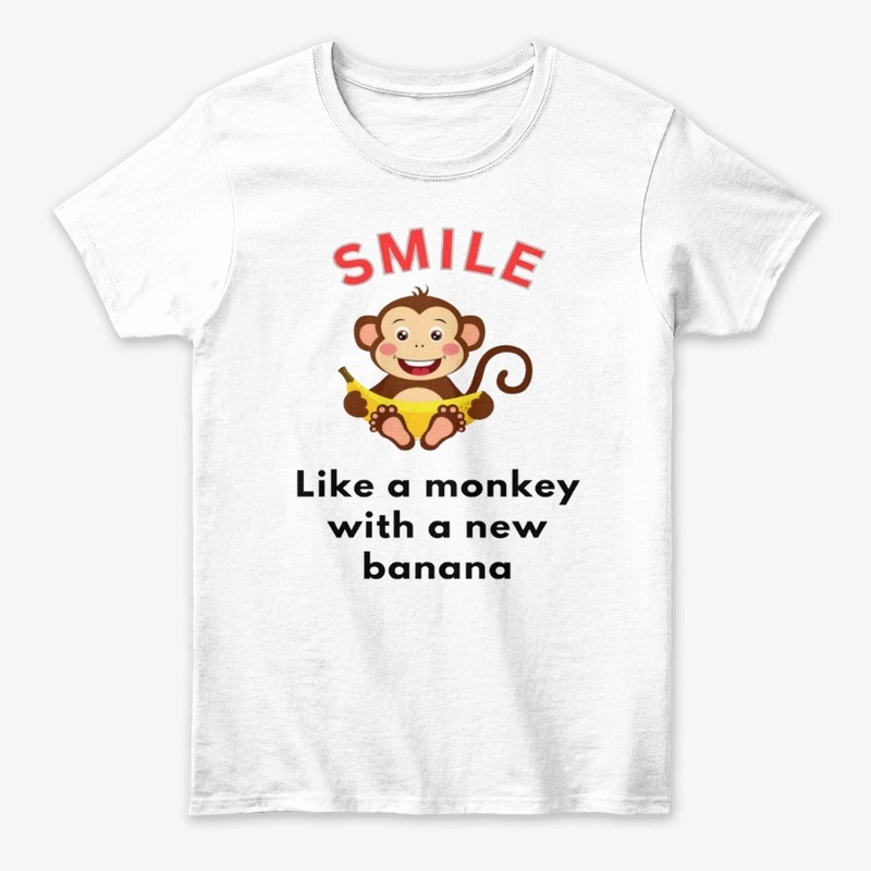 Cheerful monkey