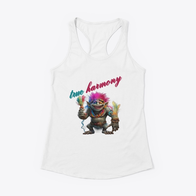 troll true harmony with many colorfull