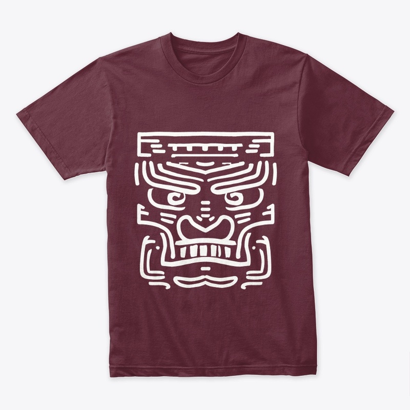 Gorilla Tribal Face Mask Design
