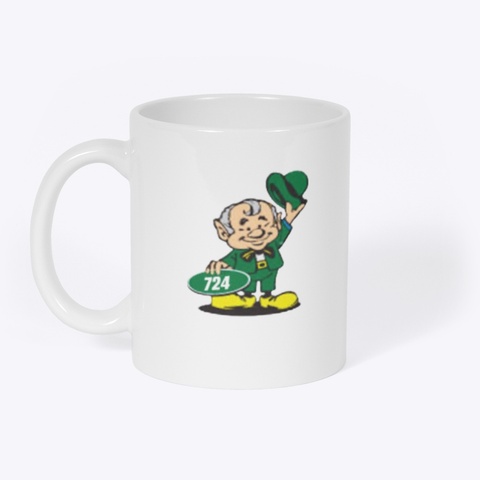 Clovers Mug White T-Shirt Front