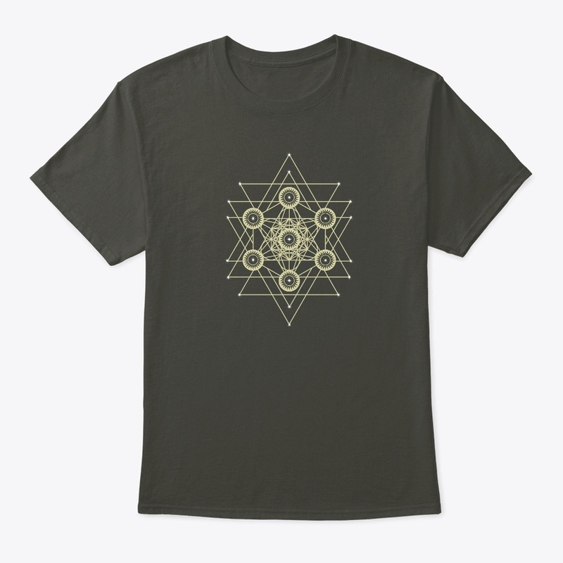 Sacred Geometry Metatron's Cube T-shirt