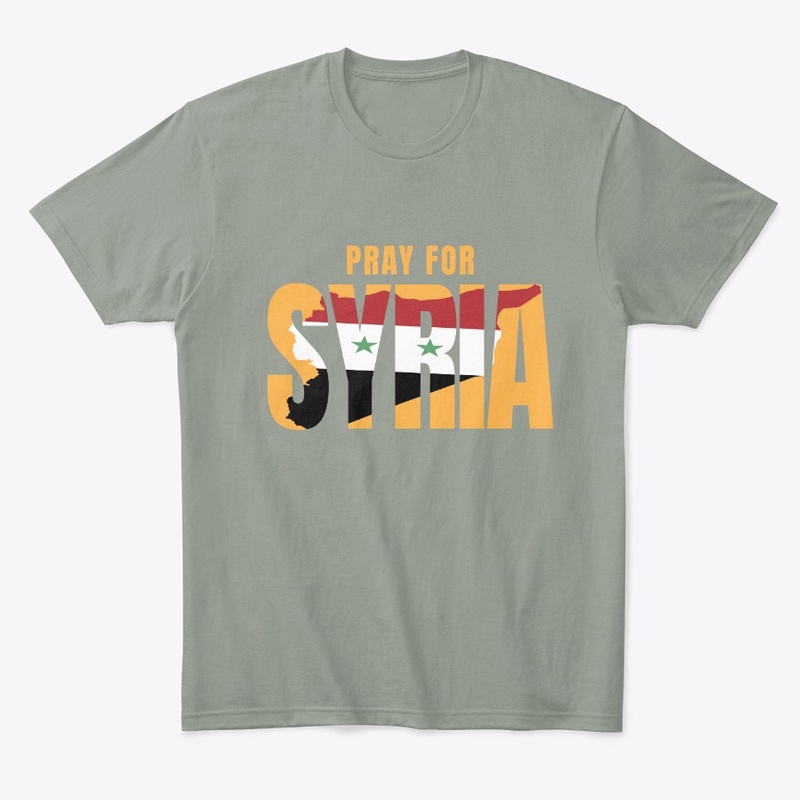 Pray For Syria T Shirt Design
