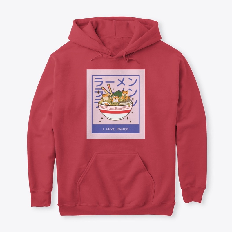 I love ramen three brown animals