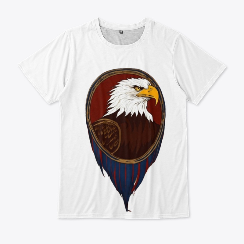 red, white, and blue design Tishirt 