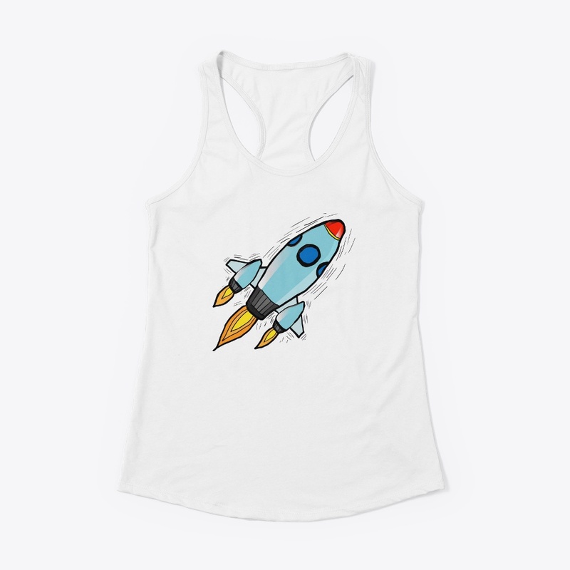 Rocket drawing design