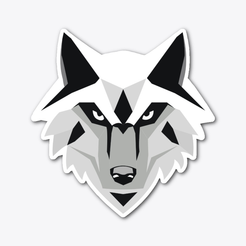 silver wolf head