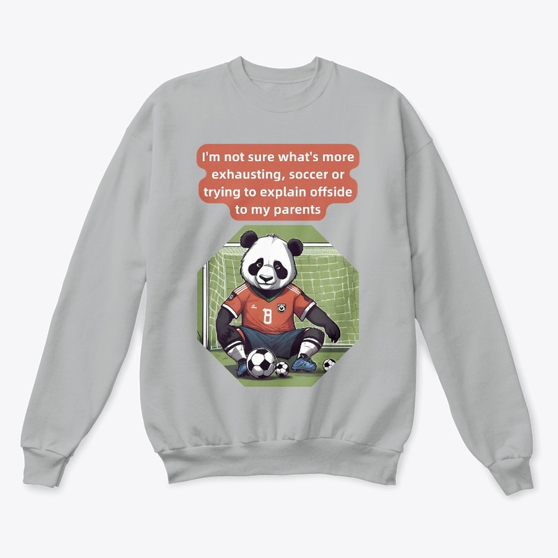 Get Cute Panda Soccer T-Shirts!