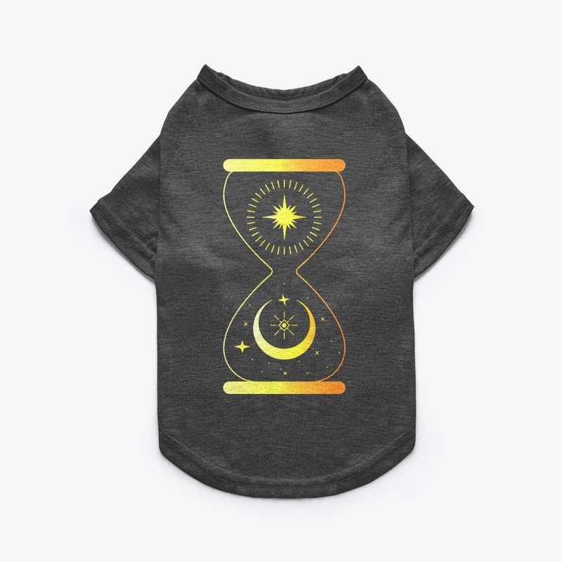 Celestial Moon Hourglass tshirt