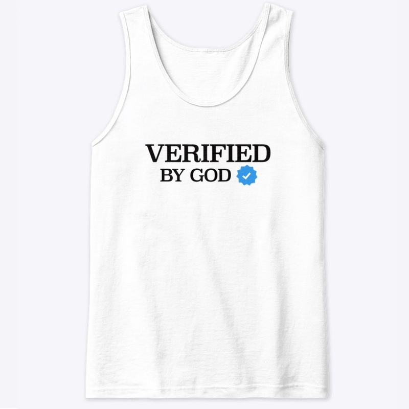 VERIFIED BY GOD (black Logo)