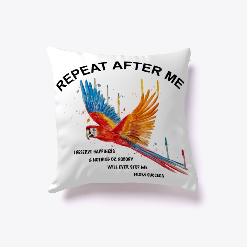 Scarlet Macaw Parrot - REPEAT AFTER ME