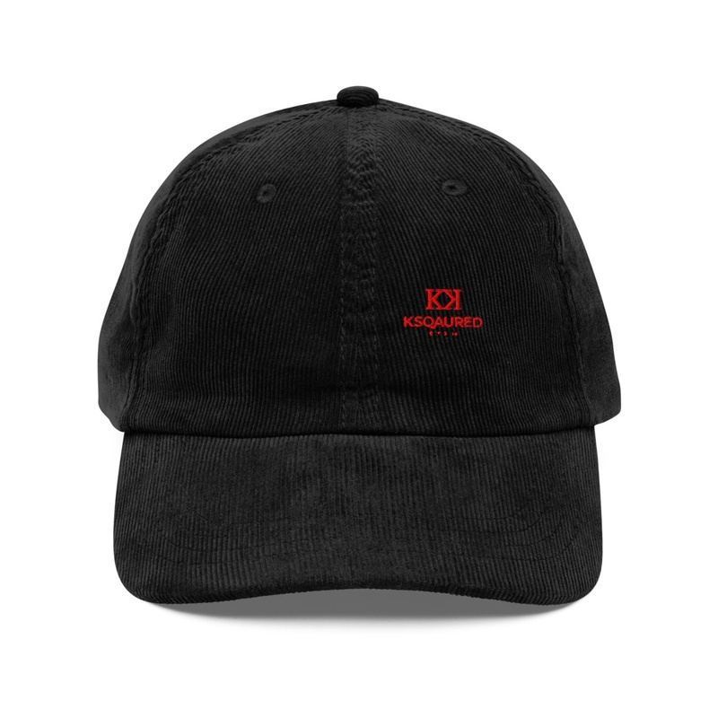 KSQAURED Vintage Corduroy Cap