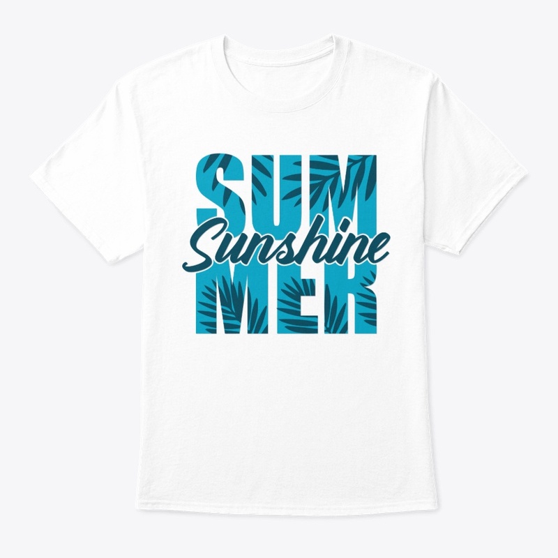 Modern Summer Sunshine Typography Trendy