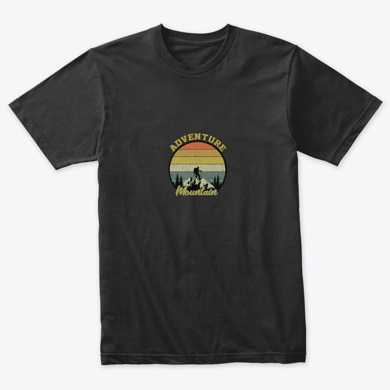 Adventure  mountain vintage t shirt