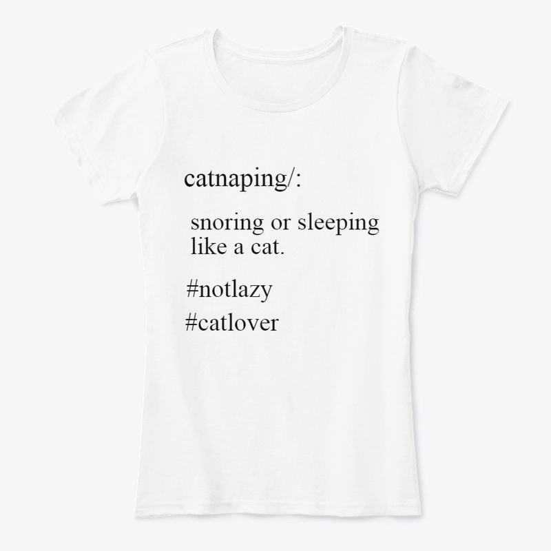 CAT NAPPING TEE.
