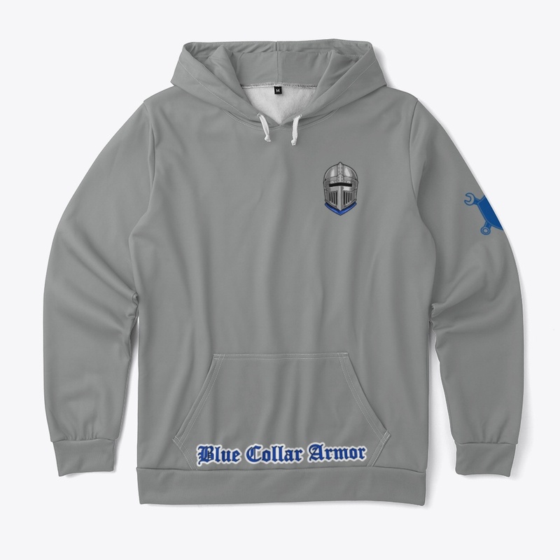 blue collar hoodie