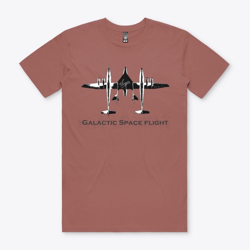 Virgin Galactic inspired spaceship