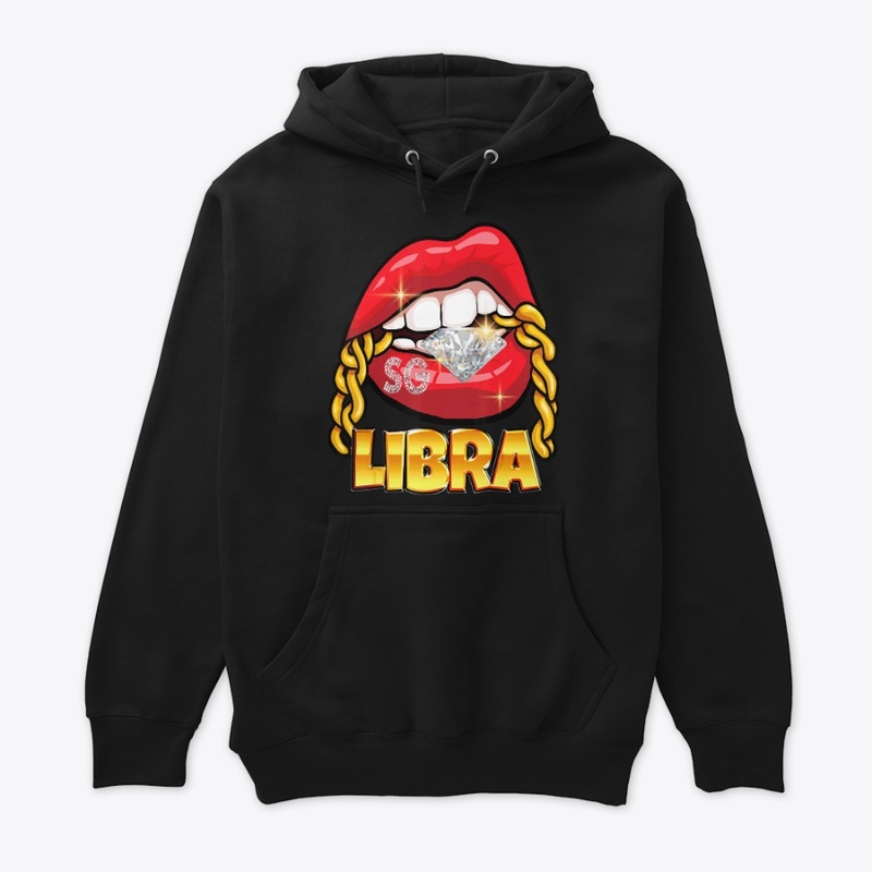 Juicy Lips Gold Chain Libra