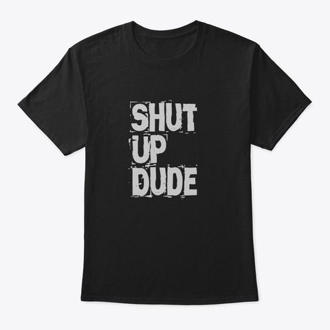 Sud Black T-Shirt Front