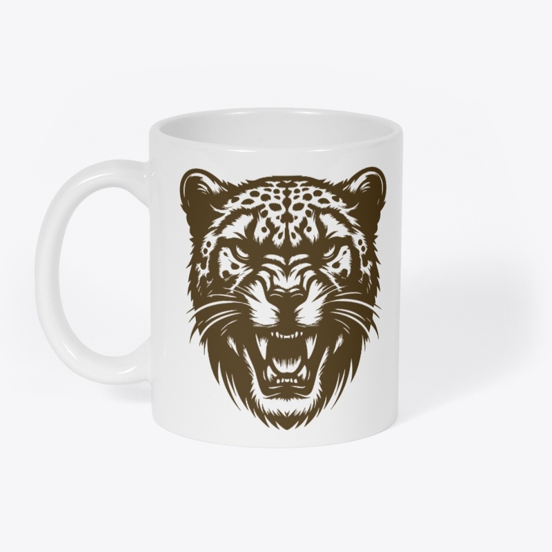 Fierce Angry Cheetah Artwork