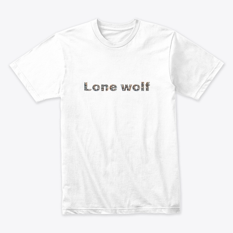 lone wolf-wolf design